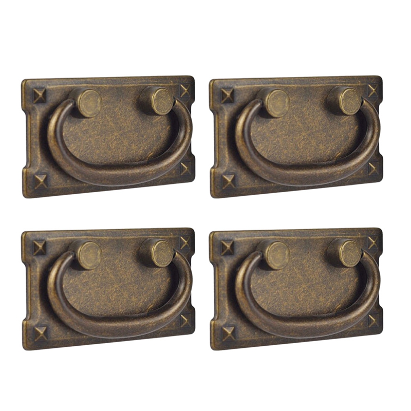 Furniture Hardware Antique - 4 шт. винтажные антикварные бронзовые для