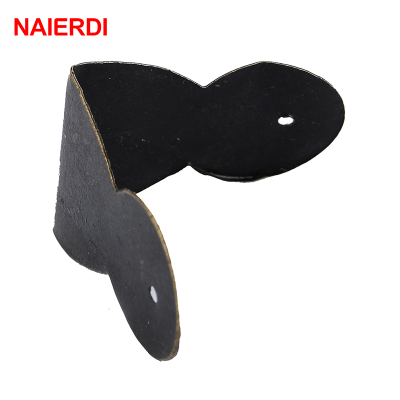 Furniture Hardware Antique - Декоративный угловой кронштейн NAIERDI, 30 шт.,
