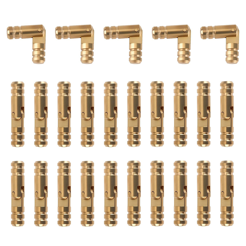 Furniture Hardware Antique - 25 шт. латунные цилиндрические складные петли