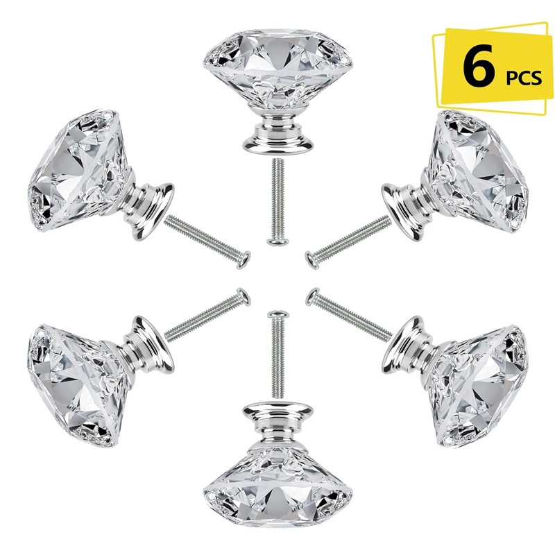 Furniture Hardware Manufacturer - Набор из 6 круглых пластиковых ручек