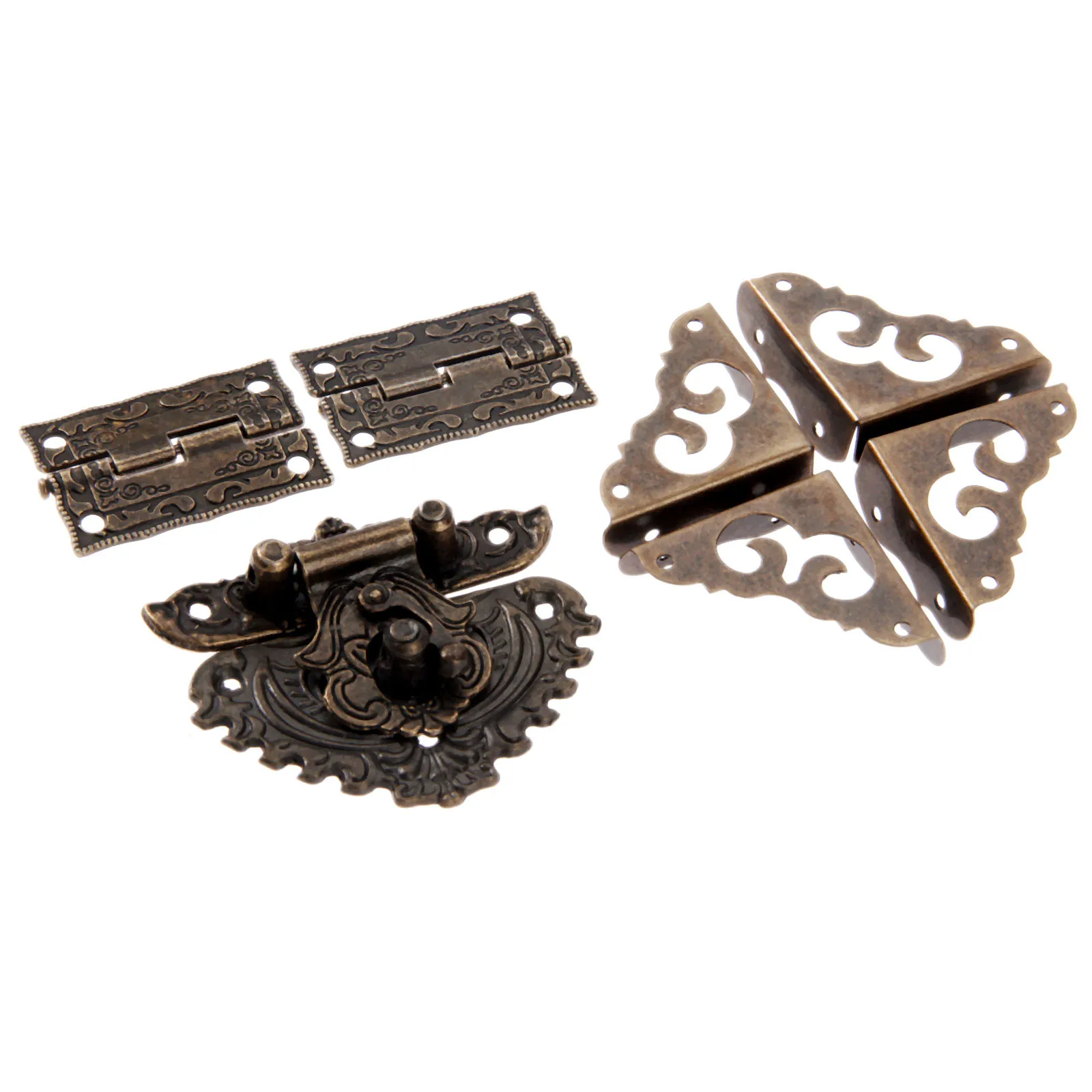 7 шт./компл. античный бронзовы – обзор и цена Furniture Hardware Antique