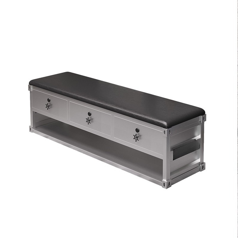 Длинная скамья-тумба в индустр – обзор и цена Furniture Hardware Store